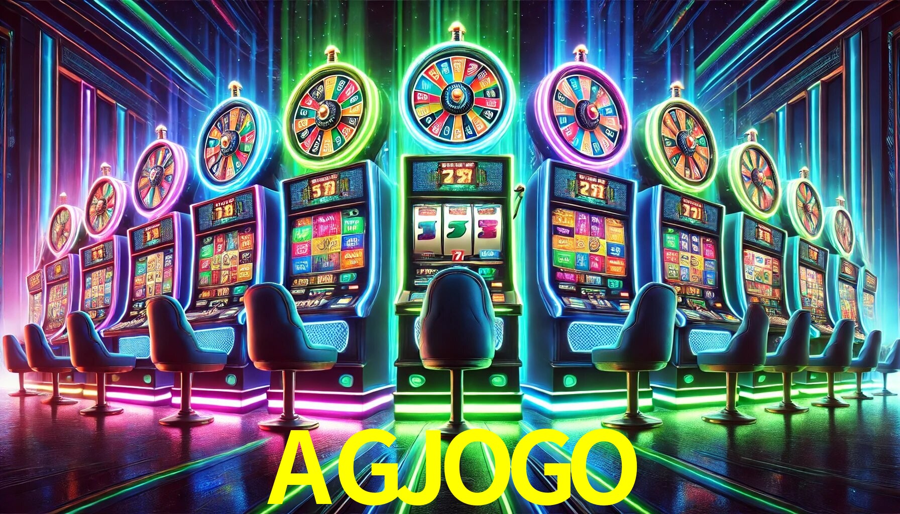 Diversos jogos de caça-níqueis